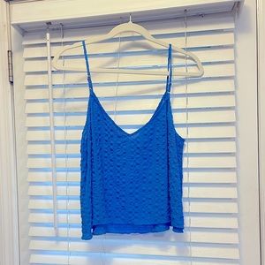 Blue lilly pulitzer tank top size L